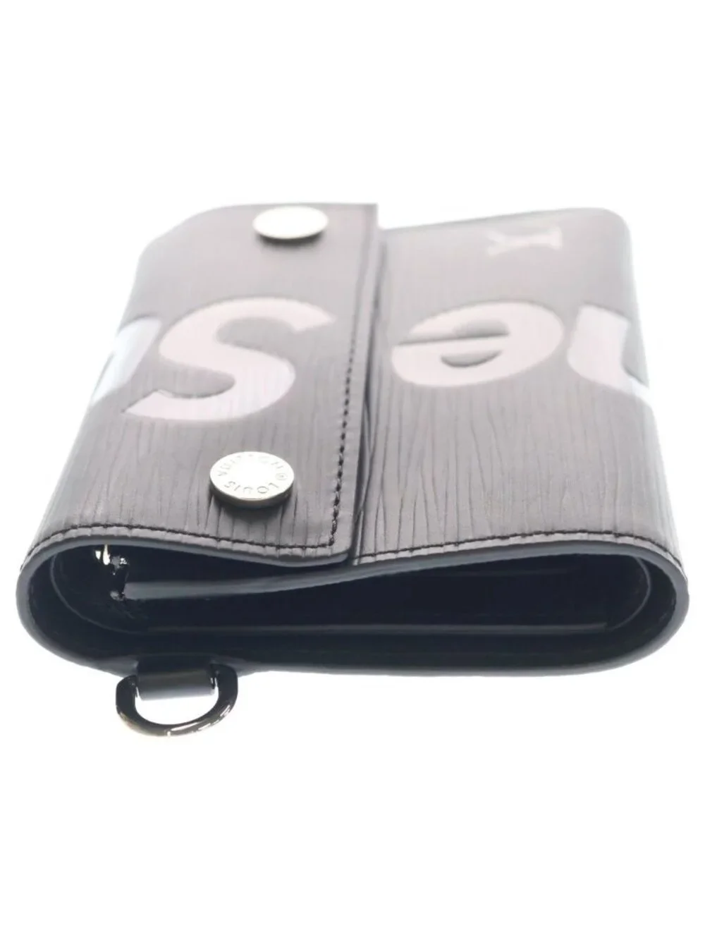 Louis Vuitton Supreme Epi Compact Wallet Black